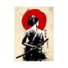 Pôster de personagem de anime japonês AliExpress pintura de núcleo mais vendida pintura decorativa simples para sala de estar pintura sem moldura para restaurante transfronteiriço