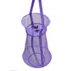 Red de Linterna Red de Nylon Malla de Alambre de Acero Bolsa de Red Gruesa para Peces Bolsa para Peces Vivos Protección de Peces Multifuncional Pesca Plegable Bolsa para Peces