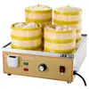Máquina de Pão no Vapor de Mesa para Cantina Forno Comercial Novo para Pão no Vapor Vaporizador Elétrico de Pão no Vapor Vaporizador de Lanches de Pão no Vapor