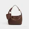 Bolsa de ombro/axila tecida de grande capacidade casual transfronteiriça 2026 nova tendência moda para o dia a dia bolsa de mão simples bolsa tote