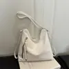 Bolsa Tote Texturizada da Moda para Mulheres 2026 Nova Tendência Simples Multifuncional Bolsa de Ombro Bolsa Transversal Grande Capacidade Bolsa para o Dia a Dia