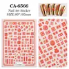 Pegatinas para Uñas de Niños y Adultos Pegatinas Bronceadoras para Niñas Dibujos Animados Lindas Decorativas 2025 Nuevas Pegatinas Parche de Uñas