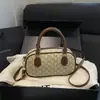 Bolso de mano con estampado retro, diseño clásico de bloques de color, bolso de hombro versátil, material de PU, adecuado para ir al trabajo, bolso tote, bolso cruzado de comercio exterior para mujer