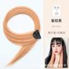 Extensões de Cabelo com Clip-In de Cor Única para Mechas, Extensões de Cabelo Liso, Ferramenta de Tintura de Cabelo da Moda para Raízes