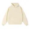 Sudadera Gruesa Casual Holgada de Marca Trendy para Hombre Otoño/Invierno 2026 con Forro de Felpa, Diseño Vintage de Hombros Caídos
