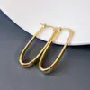 Pendientes Dorados del Mismo Estilo de Zhao Lusi Pendientes Grandes para Mujer 2025 Nuevo Estilo Popular Pendientes de Lujo Accesible Pendientes de Otoño e Invierno