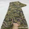 Vestido de Boda de Oriente Medio Bordado de Tubo de Cuentas de Colores Estilo Étnico Tela de Encaje Ropa de Pasarela de Diseñador Tela para Vestido