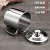 Copo de Aço Inoxidável 304, Copo de Água para Jardim de Infância, Copo Pequeno para Crianças Estudantes, Caneca de Chá para Beber Água com Tampa, Caneca de Chá Antiderrapante