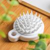 Cepillo de masaje de silicona creativo para champú, cepillo de masaje para cabeza, cepillo de masaje, champú, peine de masaje, venta directa de fábrica