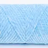 Hilo de Chenilla Brillante Peludo de Tres Hebras, Hilo para Zapatos de Ganchillo, Lana Gruesa para Tejer Suéteres, Bufandas, Gorros
