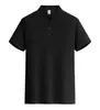 Camisa Publicitaria Cómoda de Verano Camisa Polo Logo Bordado Impreso Personalizado Tejido tipo Algodón 200g Cuello de Solapa Manga Corta Casual
