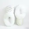 Zuecos de Estilo Nuevo para Otoño e Invierno con Cubierta de Algodón Cálida Extraíble de Pelo de Conejo Cachemir de Alta Densidad Morado