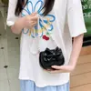 Bolsa Infantil Estilo Nuevo 2026, Bolso de Cadena de Perlas para Niña con Lazo Dulce y Lindo, Bolso Cruzado Mini Elegante para Bebé