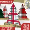 Productos de Madera Navidad Creativo Adornos de Árbol de Navidad Americano Adornos de Madera para Escritorio Decoración del Hogar Artesanías de Madera