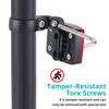 Adaptación para bicicleta posicionamiento Airtag luz trasera antirrobo bicicleta de carretera bicicleta de montaña tubo del sillín luz trasera reflectante luz lateral reflectante