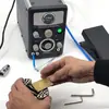 Máquina de Gravação Pneumática Máquina de Micro-Fixação de Joias Ouro e Prata Incrustação Ouro Cobre Placa de Cobre Cinzel de Gravação Ferramenta de Fixação de Pedra