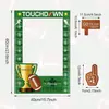 Marco de Fotos de Fútbol Transfronterizo Decoración Temática Deportiva Adornos de Escritorio de Madera Decoración Conmemorativa de Jugador Regalo Manualidades