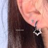Pendientes de estrella de cinco puntas con diseño de nicho de estrella, pendientes minimalistas y exquisitos para mujer, nuevos pendientes de moda 2023 para mujer