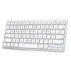 Teclado Bluetooth Ultradelgado Oficina Silencioso Teclado Azul Teclado para Portátil Bluetooth Teclado Japonés Bluetooth
