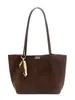 Bolsa Casual Transfronteiriça de Grande Capacidade Feminina Chegada Nova Outono 2026 Bolsa de Ombro Único Popular Estampa de Leopardo Bolsa Tote Saco