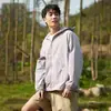 Ropa Protectora Solar Pájaro Carpintero para Hombre Nueva de Verano Seda de Hielo Ligera para Pareja Protección UV UPF50 Abrigo Protector Solar