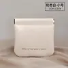 Bolsa de armazenamento com fecho de pressão de fechamento automático, porta-moedas portátil de desenho animado, organizador de viagem para cabos de dados, fones de ouvido e joias