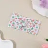 Accesorios Nuevos para el Cabello de Niños Transfronterizos Diadema con Lazo Estampado de Conejo para Bebé Diadema Elástica de Nailon para Bebé Venta al por Mayor