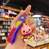 Nuevo llavero de Dragon Ball versión Q, exquisito y lindo colgante para bolso escolar, muñeco Monkey King, llavero para coche para niños
