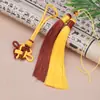Nudo Propicio Combinación de Borla de Dos Colores Material de Accesorios DIY Borla de Disfraz Antiguo Artesanía de Nudo Chino Borla Colgante para Coche Colgante