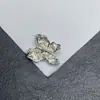 Pulsera de Cristal Hecha a Mano de Alta Calidad con Circonita de Mariposa, Venta Caliente, Accesorios de Joyería DIY con Incrustaciones de Diamante y Perlas que Conservan el Color