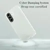 Adecuado para la funda del teléfono Samsung A57, transparente, delgada y amigable con la piel LeReach