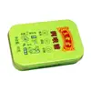Caja de Lata para Empaque de Pastillas de Garganta Cuadrada Mini Lata de Lata para Pastillas Lata de Hojalata para Caramelos de Café Push-Pull Hecho a Medida