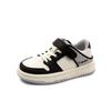 Zapatos de lona de cuero brillante de moda para niños 2024 otoño explosión suela blanda antideslizantes zapatos para mujer combinan con todo zapatos casuales para niños