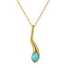 Colección de Cadena para Clavícula de Moda Estilo Bohemio Piedra Natural de Color Diseño Original Collar de Perlas Plata 925 Venta Directa