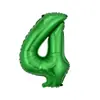 Globos Digitales de 32 pulgadas Empacados Individualmente, Decoraciones de Cumpleaños Versión Americana, Globos Decorativos Flotantes de Papel de Aluminio con Helio