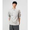 2025 Nova Outono Masculino Gola Redonda Solta Camurça Tie-Dye Manga Longa Estilo High Street Jovem Casual Esportivo Moletom