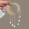 Pinza de Pelo Elegante de Gama Alta para Moño para Mujer, Sencilla y Elegante, Adecuada para Uso Diario, Pasador Fijador de Cola de Caballo Alta, Accesorio para el Cabello con Lazo para la Parte Posterior de la Cabeza