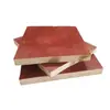 Construcción con Tablero Rojo, Obra de Construcción con Tablero Rojo, Encofrado de Madera con Tablero Rojo, Tablero de Carpintería, Contrachapado para Vertido de Concreto, Núcleo Completamente Macizo, En Stock