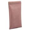 Bolsa para óculos de sol, óculos de sol, estojo de armazenamento masculino e feminino, boca de estilhaços, bolsa de armazenamento de óculos fechada automática, bolsa de couro para óculos