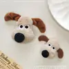 Broche de Perro Peludo de Peluche Lindo Accesorios para el Cabello Accesorios Bolsas Dibujos Animados Funda para Teléfono Móvil Accesorios Accesorios para Ropa
