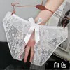 Calcinha Sexy Divertida Lemon Story Tanga Sem Tirar Desejo Puro Calcinha com Abertura na Virilha Renda Calcinha Triângulo Transparente para Mulheres
