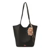 Bolsa Tote de Gran Capacidad para Mujer 2025 Nueva Bolsa Cubo Versátil de Moda de un Solo Hombro Bolsa para Suegra Bolso Sencillo para Mujer