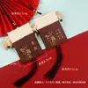 Bolsas de la Suerte Bordadas Estilo Antiguo al por Mayor, Bolsitas de Regalo, Adornos para Colgar en el Coche, Bolsitas Vacías con Cordón de Borla de Oración