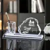 Contenedor de bolígrafos de cristal regalo creativo para enviar a profesores para enviar fiesta de personal temporada de graduación Xie Shien empresa de fotografía regalo conmemorativo