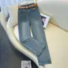Jeans Cigarette de Tiro Alto para Mujer, Nuevos Pantalones Versátiles de Moda Verano 2025, Populares Este Año, Pantalones Rectos Cropped