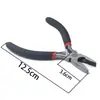 Alicates Multifuncionales Hechos a Mano para DIY Herramienta de Alicates para Joyería Alicates Mini de Punta Fina de 5 pulgadas Alicates de Punta Redonda Herramientas para Perlas