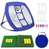 Venda Direta de Fábrica Rede de Treino de Golfe Rede de Chipping Conjunto de Rede Quadrada de Treino Conjunto de Tapete de Batida Mini