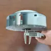 Ventas Directas de Fábrica Impulsor de Barredora Accesorios de Motor para Camión de Saneamiento Impulsor de Rotor Interno y Externo de 250 mm Rueda de Viento de Placa Galvanizada