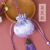 Saquitos Personalizados del Festival del Bote del Dragón, Bolsitas Aromáticas de Ajenjo, Bolsitas Estilo Chino Hanfu Flor de Ciruelo, Adornos Colgantes para Coche, Saquitos con Borlas, Bolsas Vacías