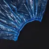 100 cubrezapatos desechables gruesos para uso doméstico, adultos, interior, a prueba de polvo, antideslizantes, plástico, impermeables, para días lluviosos, cubrezapatos para estudiantes
